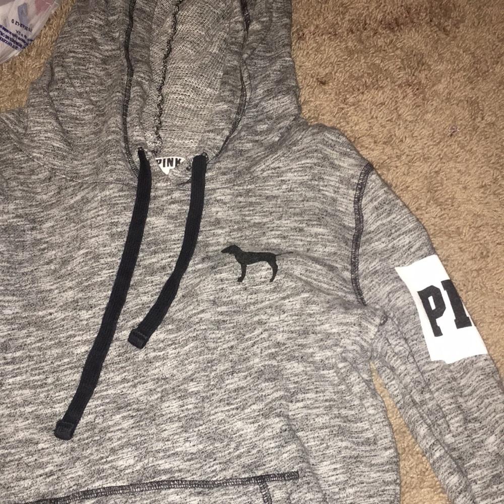 Pink hoodie